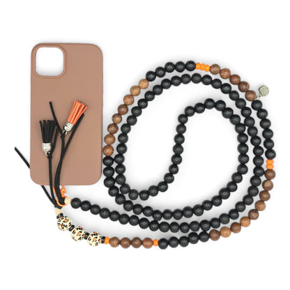 Pi Essence | Leakey’s Leopard Loop Crossbody Phone Strap by Colliers Pimala