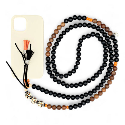 Pi Essence | Leakey’s Leopard Loop Crossbody Phone Strap by Colliers Pimala