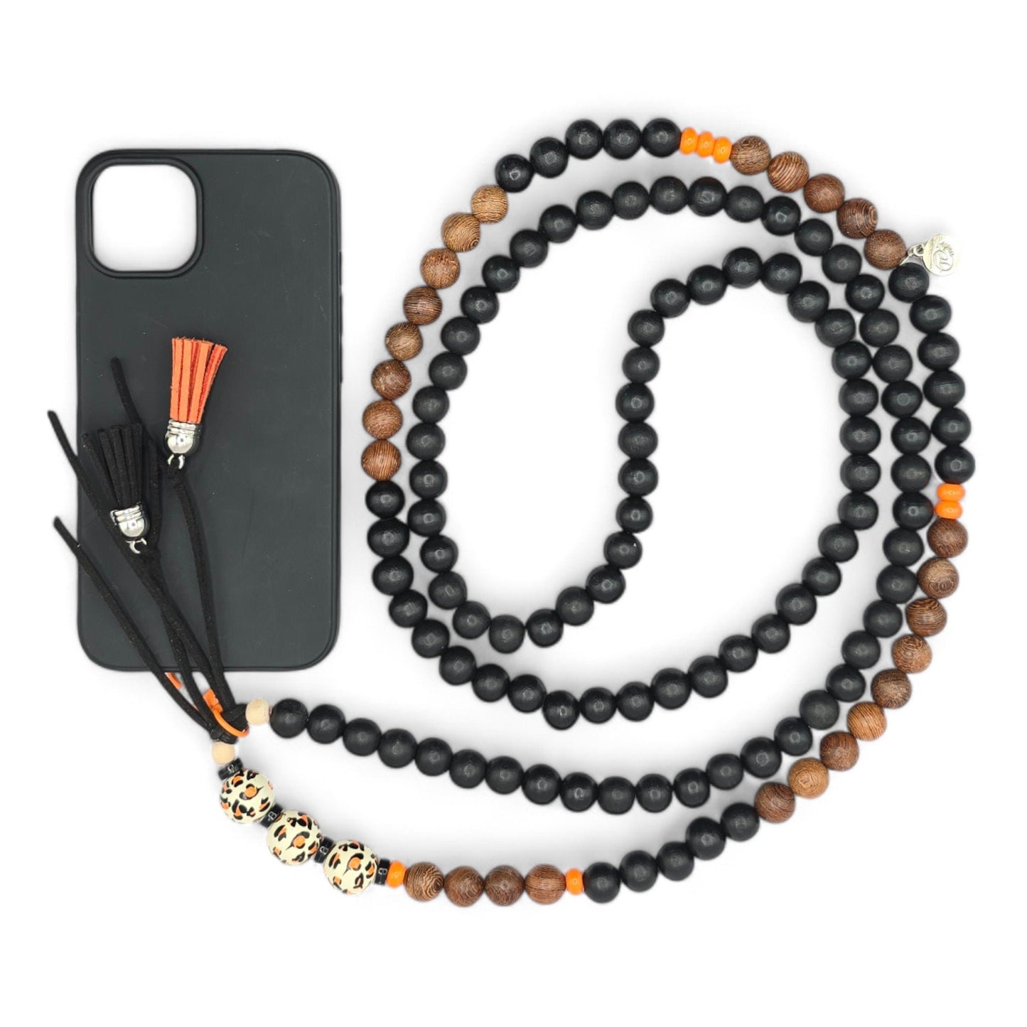 Pi Essence | Leakey’s Leopard Loop Crossbody Phone Strap by Colliers Pimala