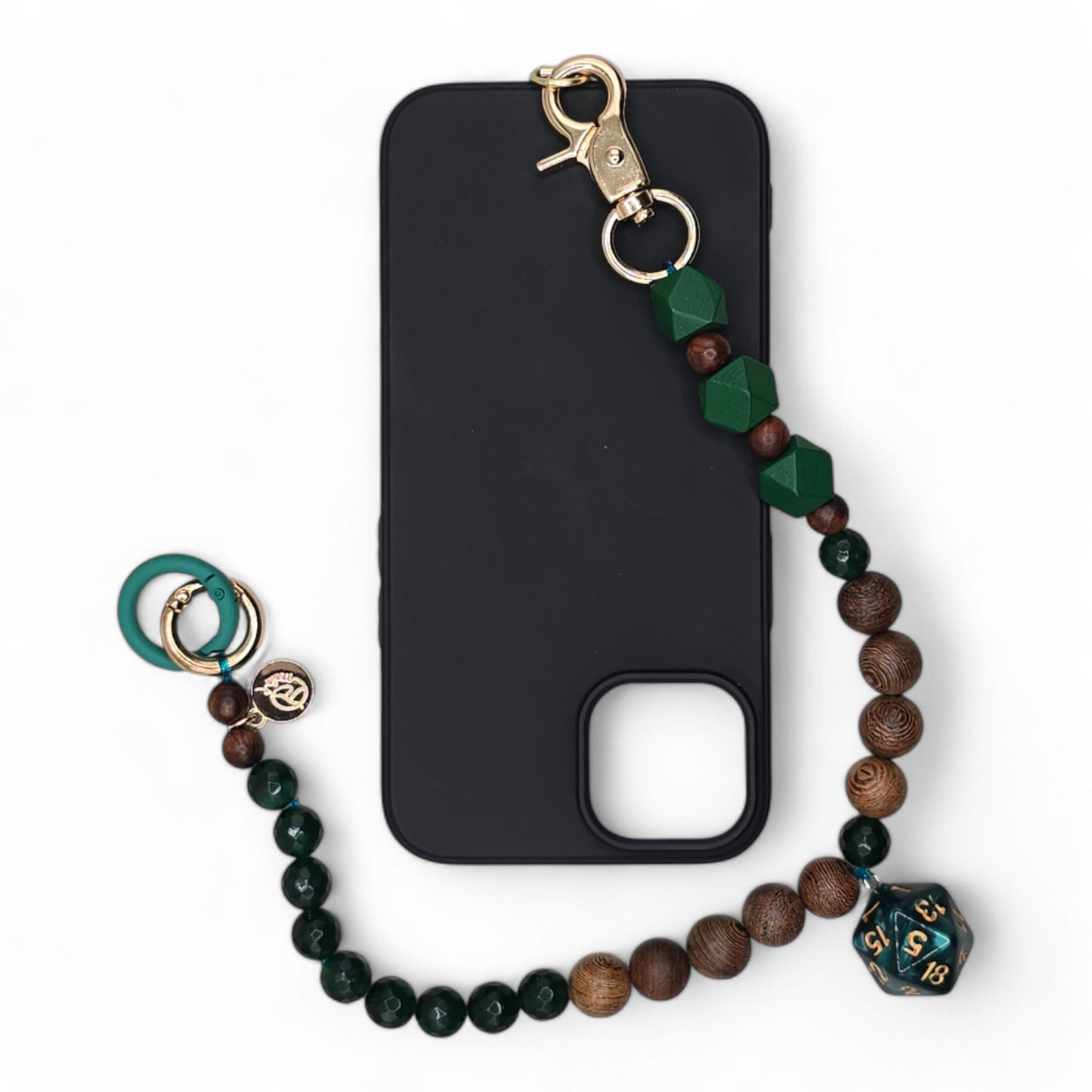 Pi Infini | Carl Sagan's Cosmic Roll Wrist Phone Strap by Colliers Pimala