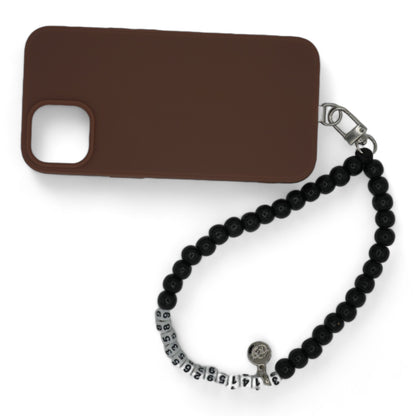 Pi Infini | Pascal’s Beads Wrist Phone Strap by Colliers Pimala